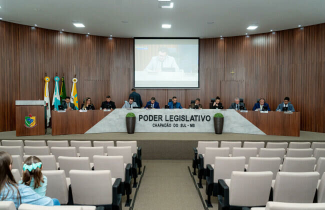 Imagem de compartilhamento para o artigo Câmara de Chapadão do Sul abre sessões matinais e vota pacote de indicações para áreas essenciais da MS Todo dia